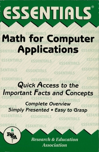math for computer applications 1st edition the editors of rea 0878913149, 9780878913145
