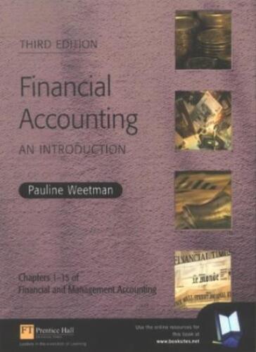 financial accounting  an introduction chapter 1-5 financial and management accounting 3rd edition pauline