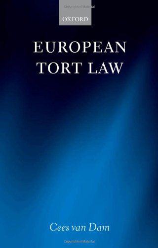 european tort law 1st edition cees van dam 0199227675, 9780199227679