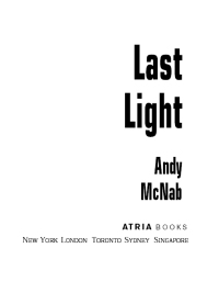last light 1st edition andy mcnab 1416575049, 0743483324, 9781416575047, 9780743483322