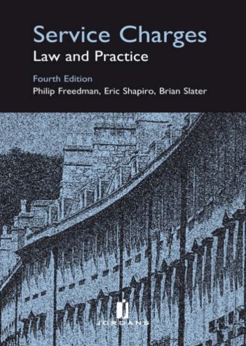 service charges law and practice 4th edition philip freedman, eric shapiro,brian slater 1846610419,
