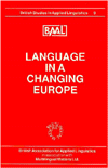 language in a changing europe 1st edition british association, david. graddol, stephen. thomas 1853593001,