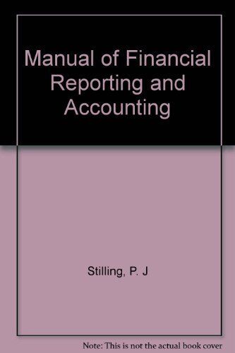 manual of financial reporting and accounting 1st edition touche ross 9780406401908, 040640190x