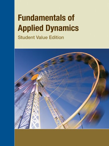 fundamentals of applied dynamics 1st student edition james h. williams 1118595726, 9781118595725