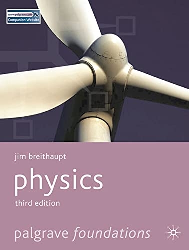 physics palgrave foundations 3rd edition jim breithaupt 0230231926, 9780230231924