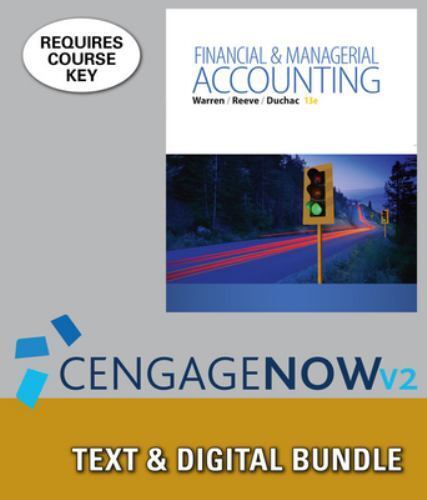 financial and managerial accounting volume 2 13th edition jonathan duchac, carl s. warren, james m. reeve