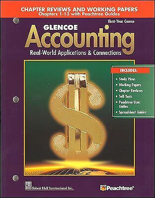 glencoe accounting  real world applications and connections 5th edition mcgraw hill 9780078461002, 0078461006