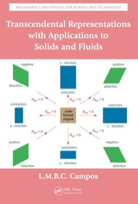 transcendental representations with applications to solids and fluids 1st edition luis manuel braga da costa