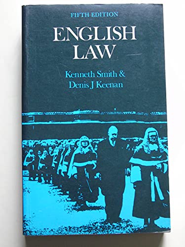 english law 5th edition kenneth smith 0273000586, 9780273000587