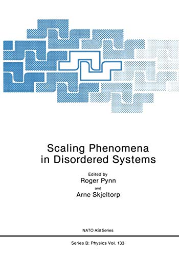 scaling phenomena in disordered systems 1991 pynn, roger, skjeltorp, arne 0306421127, 9780306421129