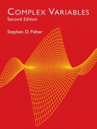 complex variables 2nd edition stephen d. fisher 0486406792, 0486134849, 9780486406794, 9780486134840