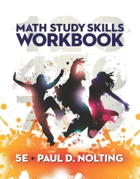 math study skills workbook 5th edition paul d. nolting 1305120825, 9781305120822