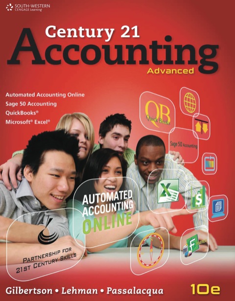 accounting: advanced 010 gilbertson, claudia bienias, lehman, mark w., passalacqua, daniel 1285700945,