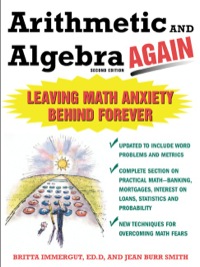 arithmetic and algebra again 2nd edition brita immergut , jean burr smith 0071435336, 9780071435338