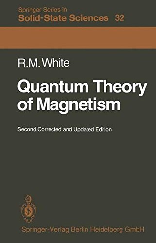 quantum theory of magnetism 2nd edition r. m. white 3540114629, 9783540114628