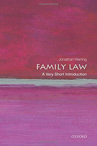 family law a very short introduction 1st edition jonathan herring 0199668523, 9780199668526