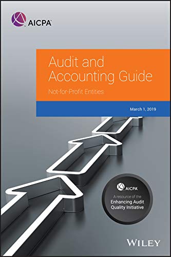 auditing and accounting guide not for profit entities 2019 1st edition aicpa 1948306824, 9781948306829