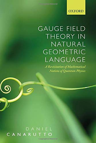 gauge field theory in natural geometric language a revisitation of mathematical notions of quantum physics