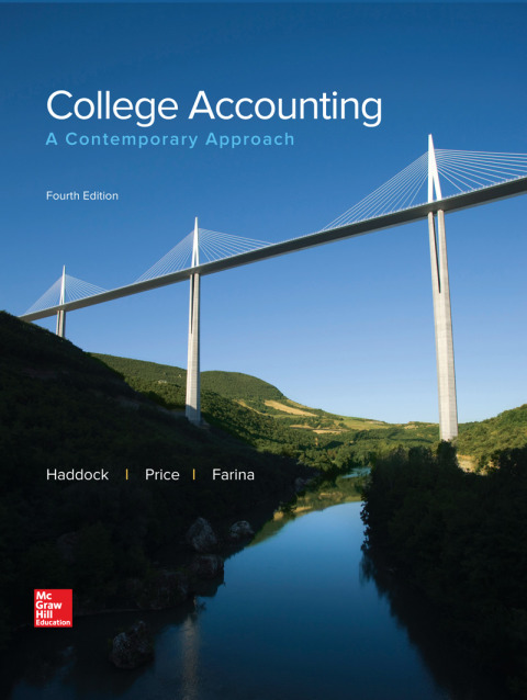 college accounting a contemporary approach 4th edition m. david haddock 1259995151, 9781259995156