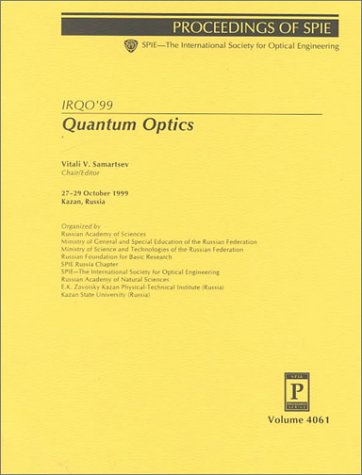 irqo 99 quantum optics 1st edition vitali v. samartsev 0819436909, 9780819436900