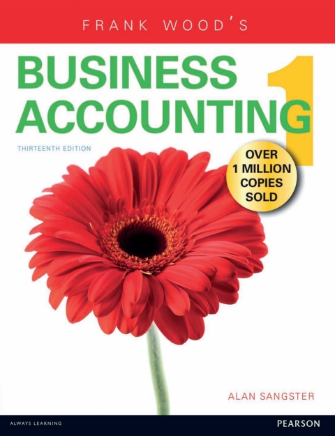 frank woods business accounting 13th edition alan sangster, frank wood 1292084715, 9781292084718