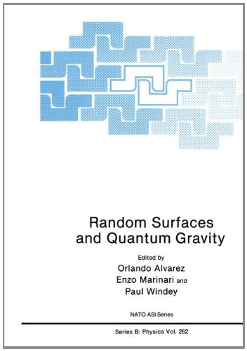 random surfaces and quantum gravity 1st edition orlando alvarez, enzo marinari,  paul windey 0306439395,