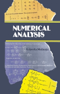numerical analysis 1st edition kalyan kr mukherjee 1647252733, 9781647252731