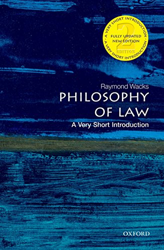 philosophy of law a very short introduction 2nd edition raymond wacks 0199687005, 9780199687008
