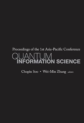 quantum information science proceedings of the 1st asia pacific conference 1st edition rik van nieuwenhove
