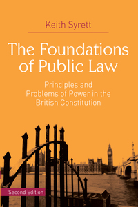 the foundations of public law 2nd edition keith syrett 1137362677, 9781137362674