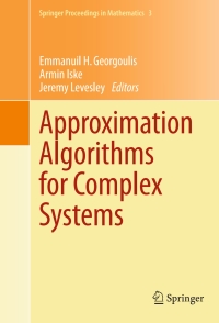 approximation algorithms for complex systems 1st edition emmanuil h georgoulis, armin iske, jeremy levesley