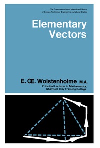 elementary vectors 1st edition e. e. wolstenholme 0080216544, 9780080216546