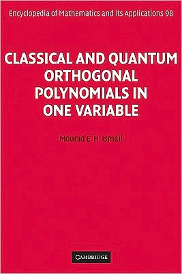 Classical And Quantum Orthogonal Polynomials In One Variable
