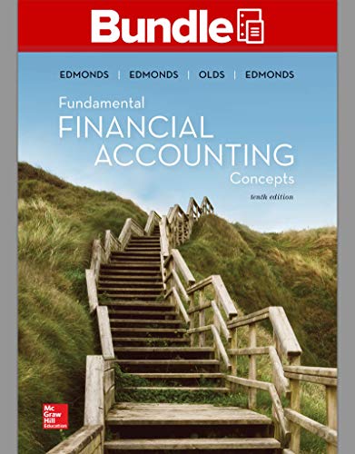 fundamentals financial  accounting concepts 10th edition christopher edmonds 1260260062, 9781260260069