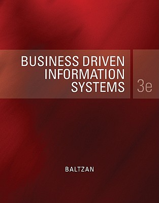 business driven information systems 3rd edition paige baltzan 0073376825, 9780073376820