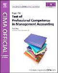 cima official learning system test of professional competence in management accounting 6th edition kaplan