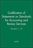 codification of statements on standards for accounting and review services 1st edition aicpa 1945498781,