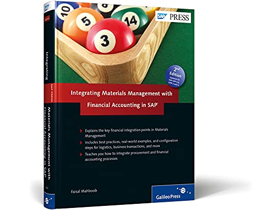 integrating materials management with financial accounting in sap 2nd edition faisal mahboob 159229426x,