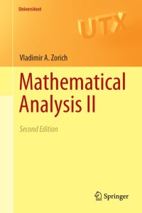 mathematical analysis 2 2nd edition v. a. zorich 3662489910, 9783662489918