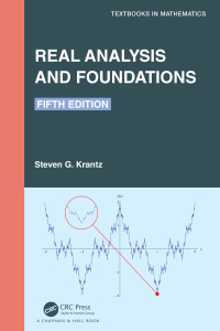 real analysis and foundations 5th edition steven g. krantz 1032102721, 9781032102726
