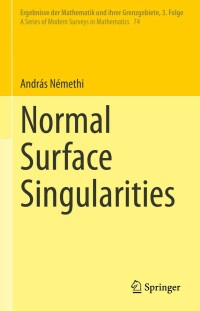 normal surface singularities 1st edition andres nemethi 3031067525, 9783031067525