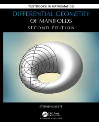differential geometry of manifolds 2nd edition stephen lovett 0367180464, 9780367180461