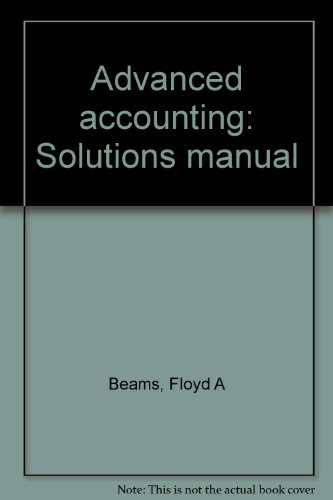 advanced accounting solutions manual 5th edition floyd a ,  beams 0130105392, 9780130105394