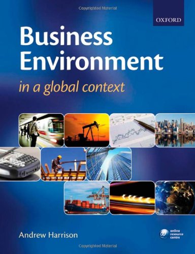 business environment in a global context 1st edition andrew harrison 019921400x, 9780199214006