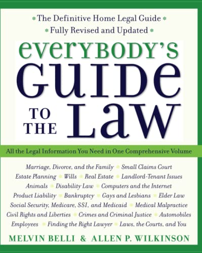 everybodys guide to the law 2nd edition allen wilkinson 0060554339, 9780060554330