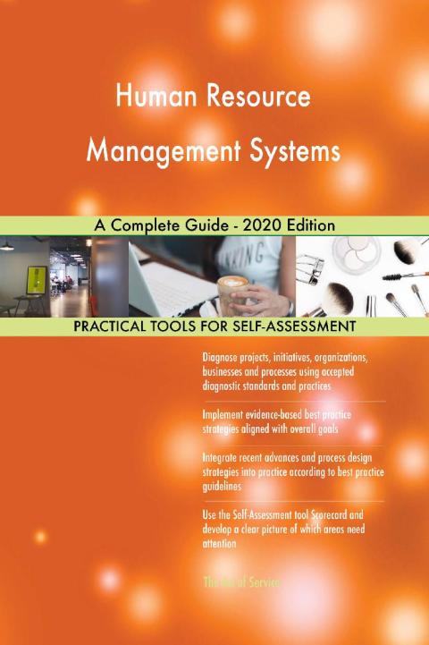 human resource management systems a complete guide 2020 edition 2nd edition gerardus blokdyk 0655999833,