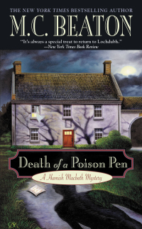 death of a poison pen hamish macbeth mysteries 1st edition m. c. beaton 0892967889, 044650727x,