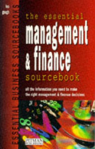 the essential management and finance sourcebook 1st edition leo gough 0273619357, 9780273619352