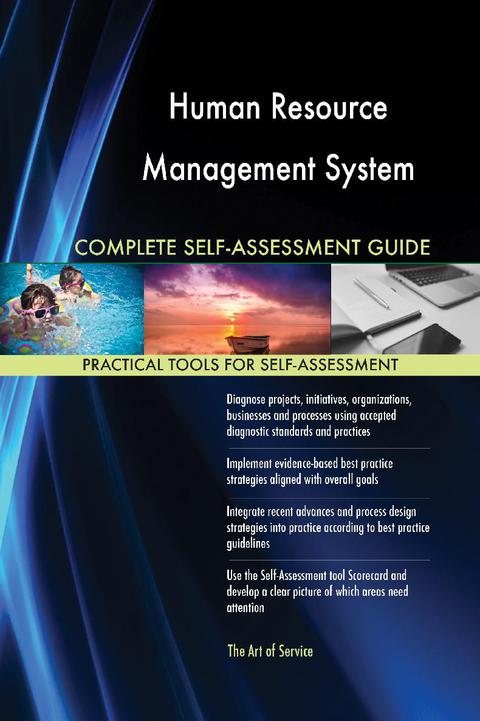 human resource management system complete self assessment guide 1st edition gerardus blokdyk 148919794x,