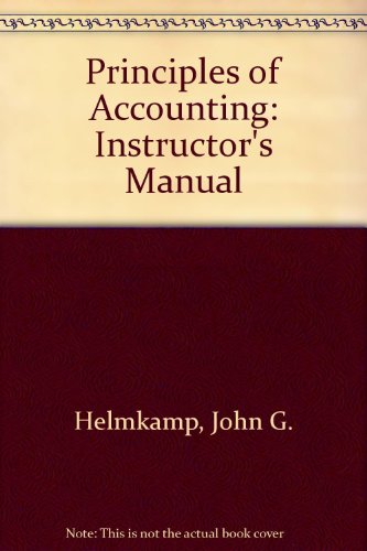 principles of accounting 1st edition john g.  helmkamp 0471862878, 9780471862871